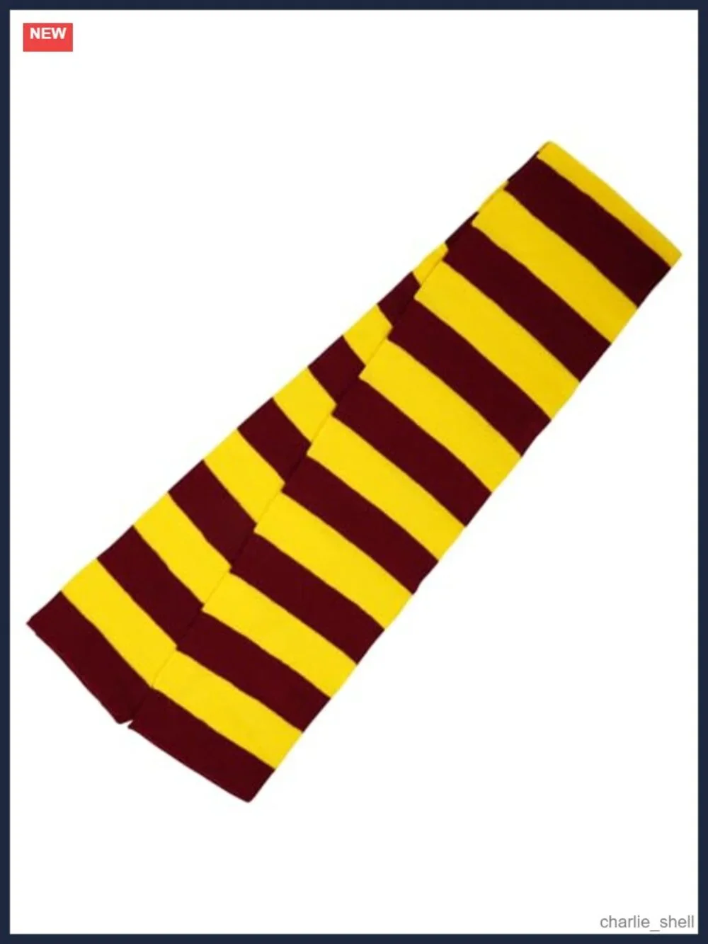 Soft Knit Striped Scarf Wizard Cosplay Costume Accessory Halloween Christmas